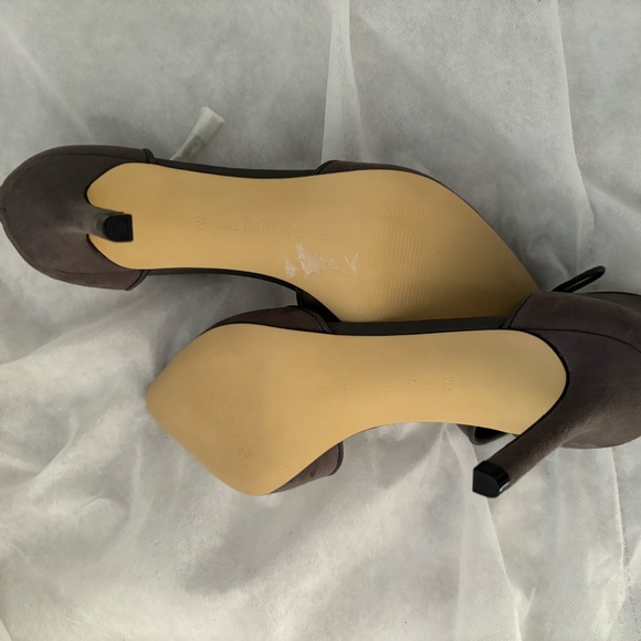 Saks Fifth Avenue Ankle Strap Heels - Picture 3 of 4